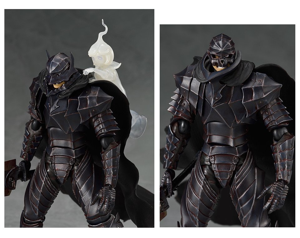 楽天市場】figma ベルセルク ガッツ 狂戦士の甲冑ver. リペイント髑髏