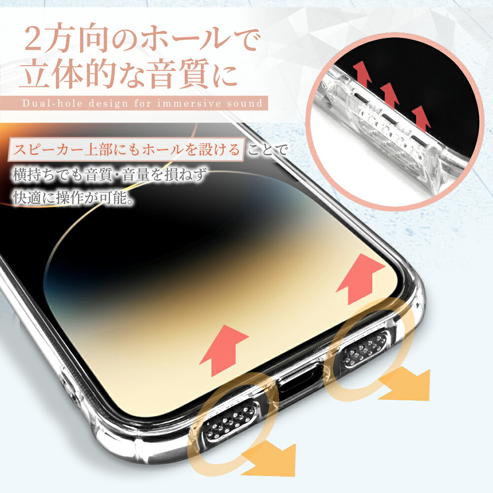 楽天市場】【10%OFFクーポン配布中】 iPhone15 ケース 透明 クリア