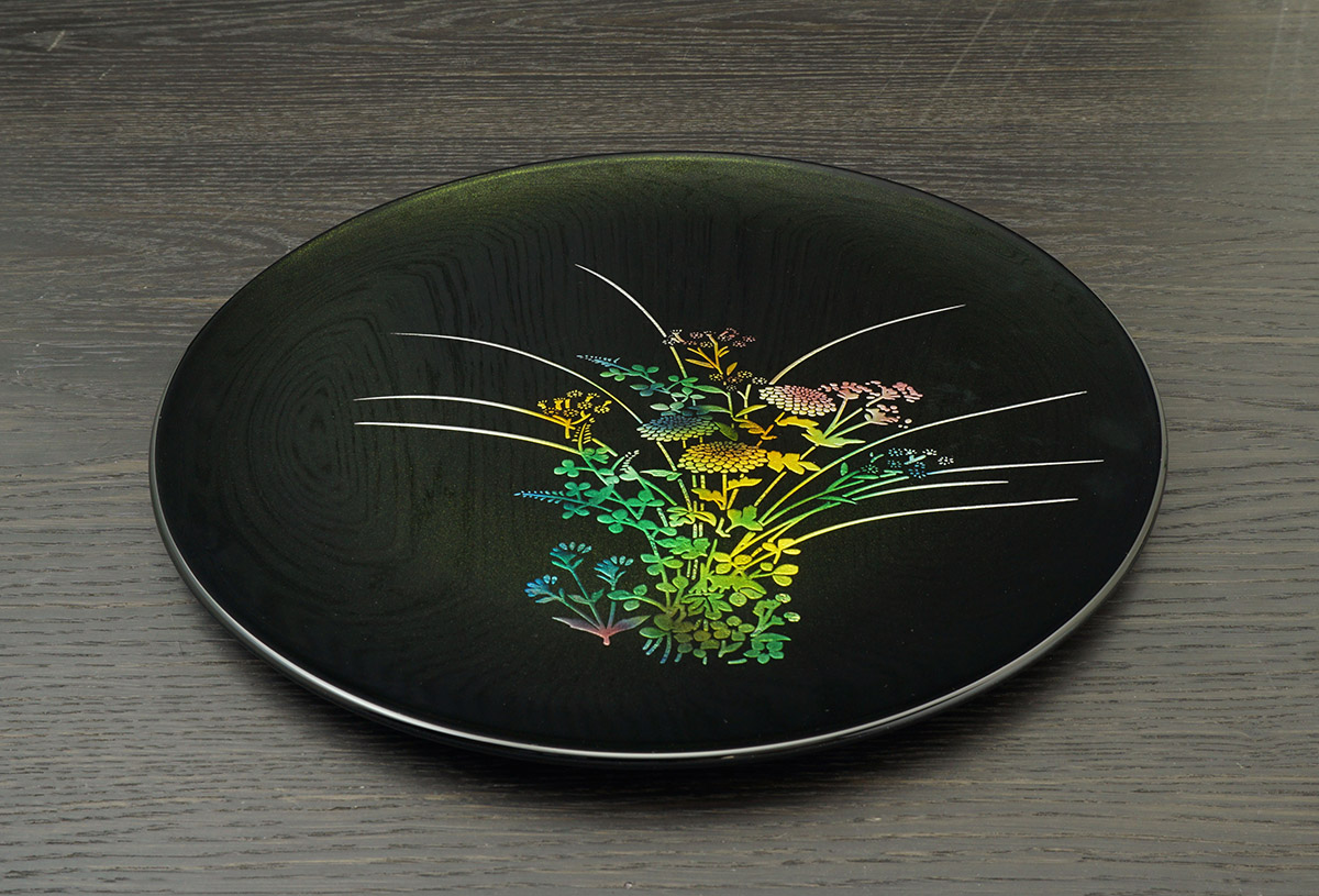 楽天市場】【ポイント20倍】 蒔絵 MAKIE 梨地 秋草 あきくさ フラット