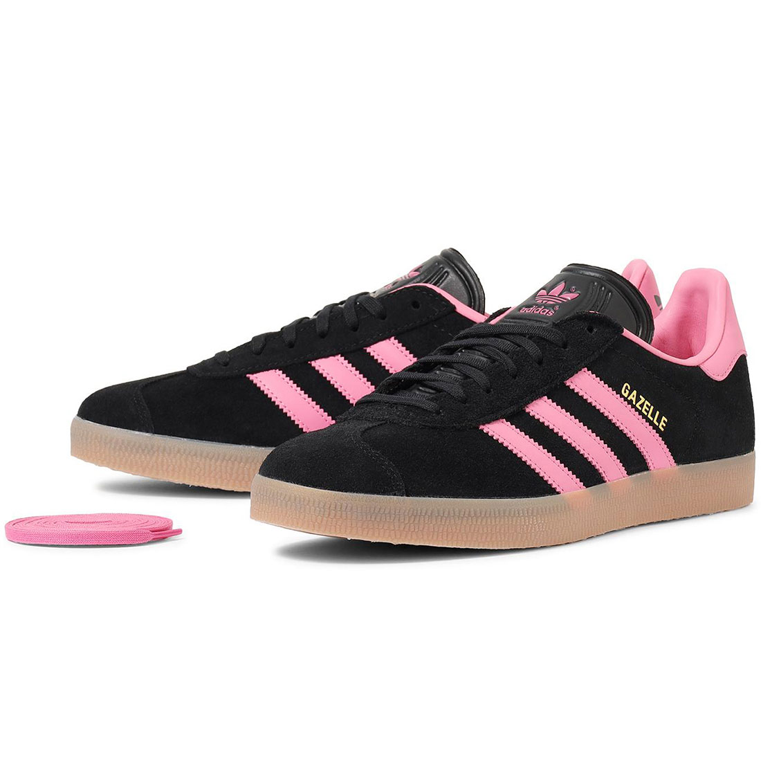 楽天市場】アディダス ガゼル adidas GAZELLE コアブラック/ピンク