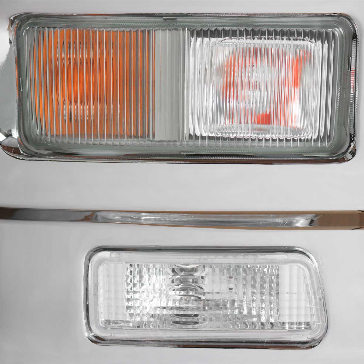 楽天市場】バンパー 2t トラック 標準 フロントバンパー メッキ メッキ