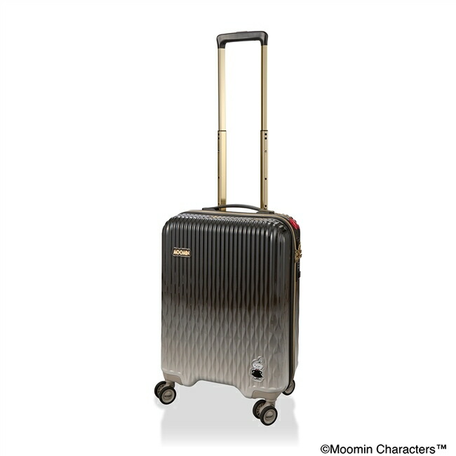 楽天市場】MOOMIN スーツケース Sサイズ ジッパータイプ リフレクト
