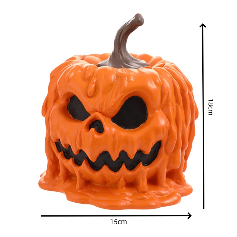 楽天市場】ハロウィン カボチャバケ かぼちゃ 蓋付き 15*15*18cm