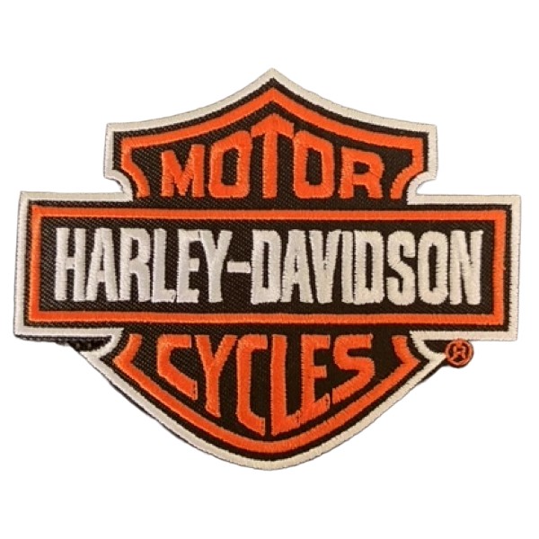楽天市場】ハーレーダビッドソン ワッペン バー＆シールド ロゴ 刺繍