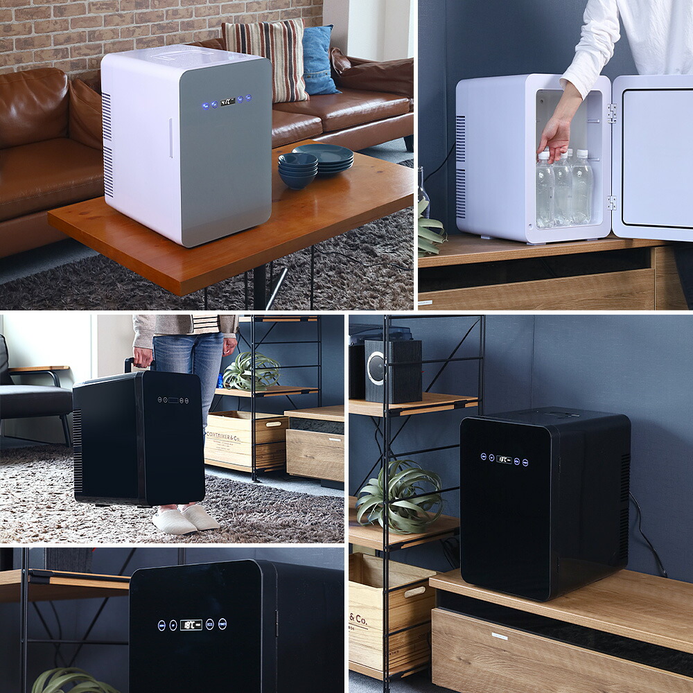 楽天市場】Wペルチェ式 冷温庫 1年保証 AC DC 24L 【 -9℃〜60℃まで