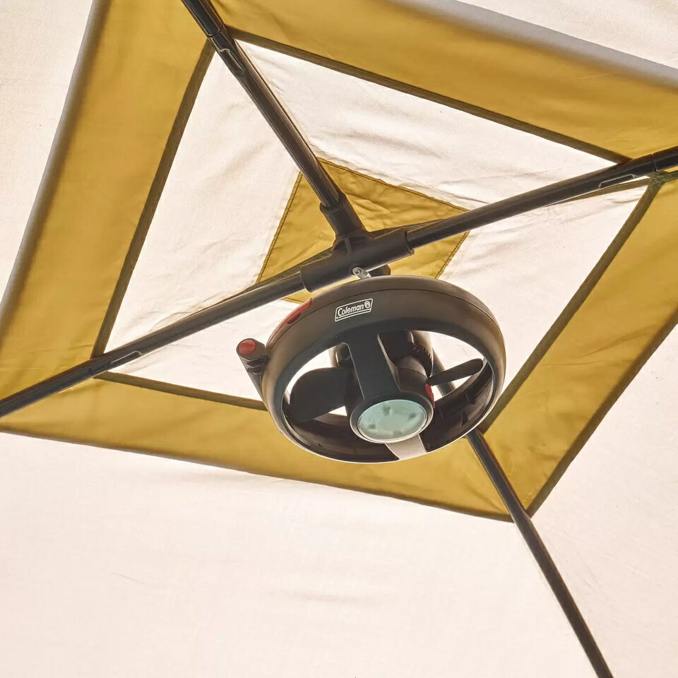 楽天市場】コールマン パーティーシェード DX/360 グリーン×ベージュ