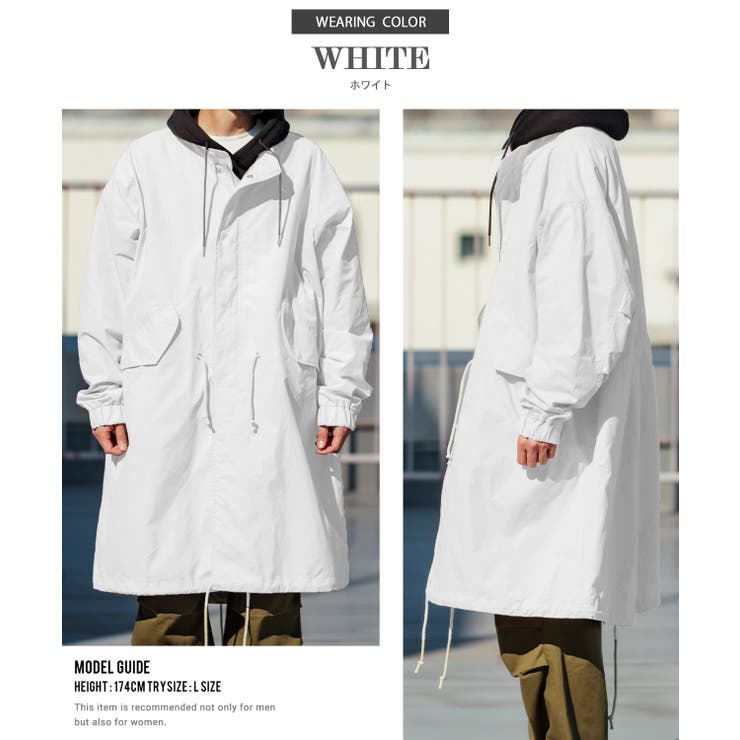 楽天市場】improves モッズコート メンズ UAU ワオ タスラン ナイロン