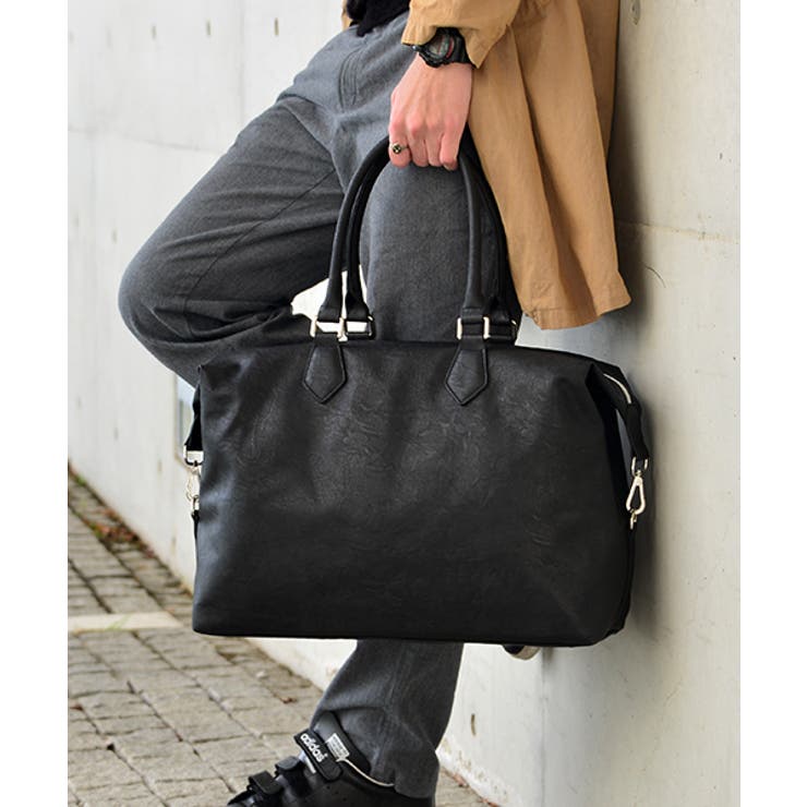 楽天市場】DEVICE ボストンバッグ 大容量 通勤 通学 メンズ フェイク