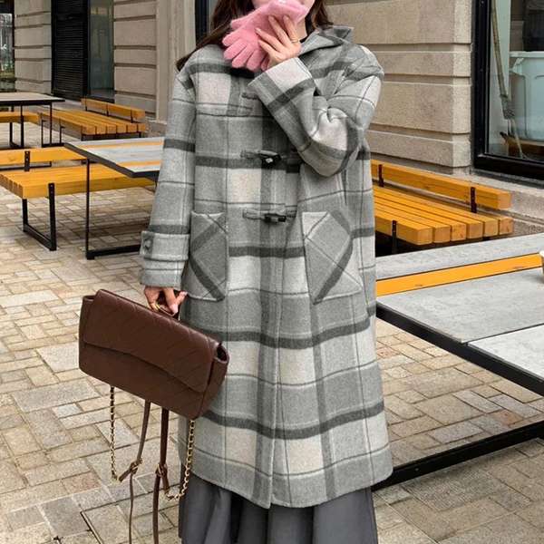 楽天市場】ダッフルコート チェック柄の通販