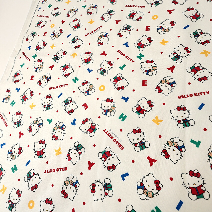 楽天市場】サンリオ ハローキティ アルファベット オックス 50cm単位