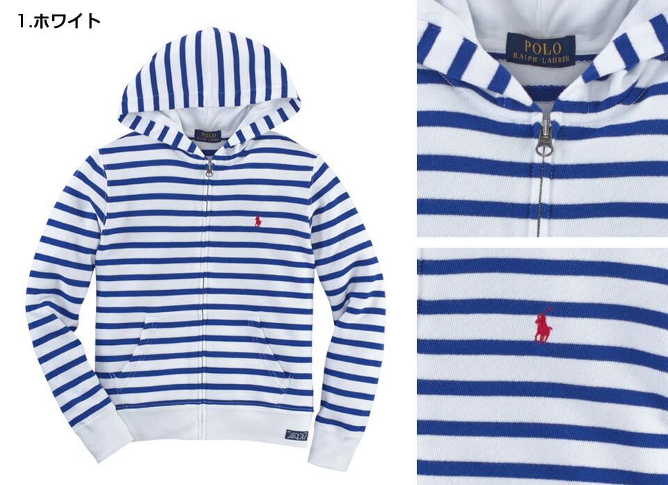 楽天市場】ポロ・ラルフローレン ボーイズ フルジップ パーカー パーカ