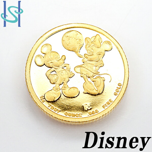 楽天市場】☆1/11 ディズニー コイン K24 インゴット 純金 金貨 メダル