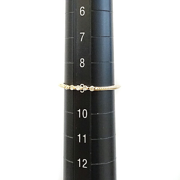 楽天市場】☆1/16 アガット ダイヤモンド リング 0.05ct K18PG