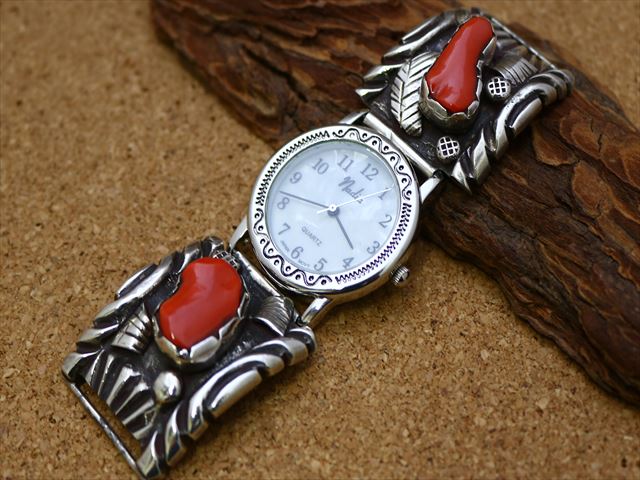 楽天市場】インディアンジュエリー ナバホ族 コーラル オールドポーン