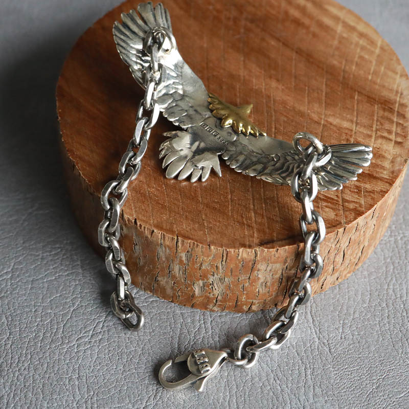 楽天市場】BFF ブランド イーグルブレスレット シルバー925 チェーン