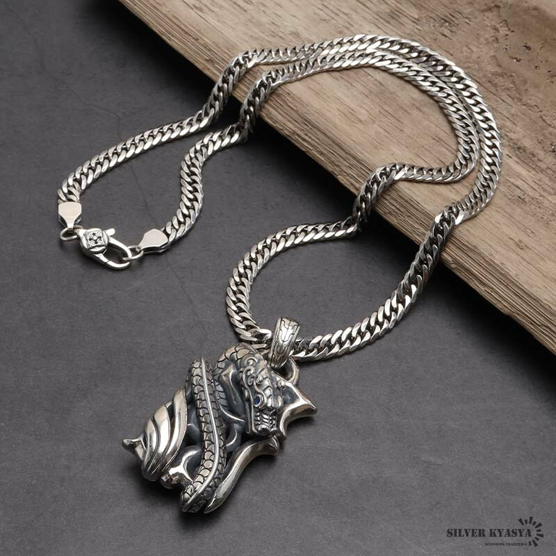 楽天市場】シルバー925 ドラゴンネックレス 巻き付き 龍 ペンダント