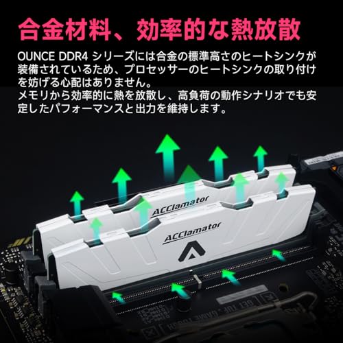 楽天市場】32GB 3200MHz DDR4 Memory / PC4-25600 XMP 1.35V (16GB x 2