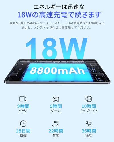 楽天市場】タブレット 10インチ Hitabt K30A Android 14 タブレット