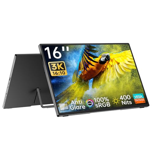 楽天市場】Intehill モバイルモニター 3k モニター 16 インチ AG非光沢