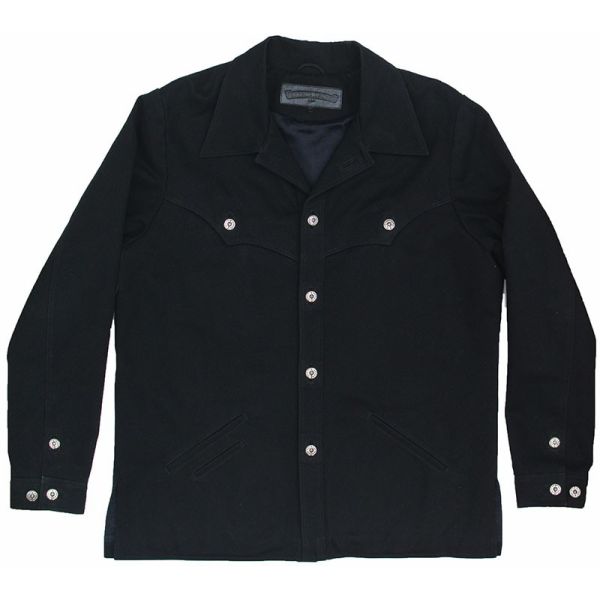 楽天市場】CHROME HEARTS DENIM JACKET BLACK クロムハーツ デニム