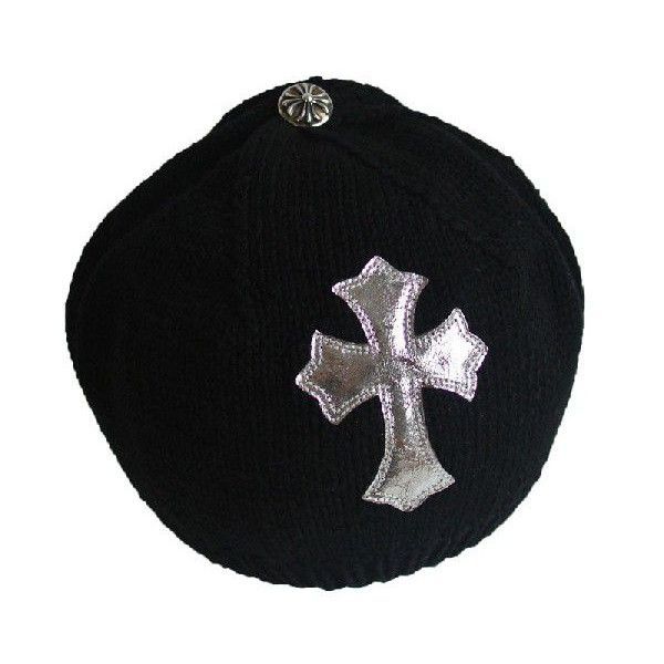 楽天市場】クロムハーツ ハンドニットキャップ キッズ カシミア クロス