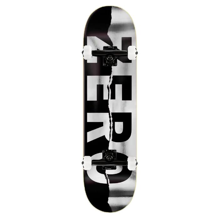 楽天市場】8インチ ZERO ARMY RIPPED BLACK ゼロ スケートボード