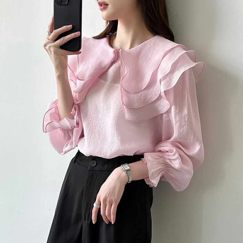 楽天市場】【2/28！クーポンで2,590円】 ブラウス レディース おしゃれ