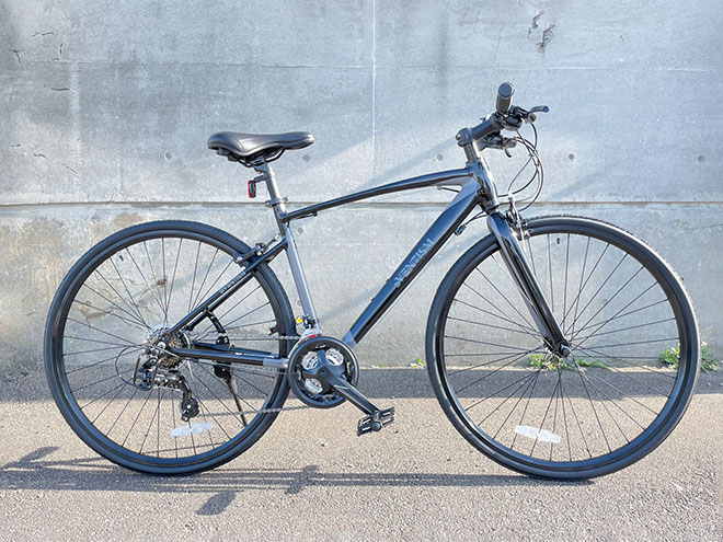 楽天市場】クロスバイク 700c 《アルミフレーム》 自転車 シマノ製 21