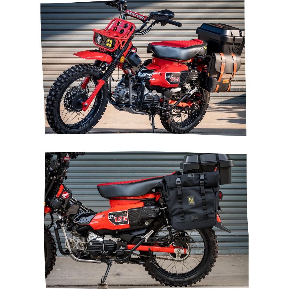 楽天市場】MotolordD ホンダ ハンターカブCT125 交換用ロングシートV1