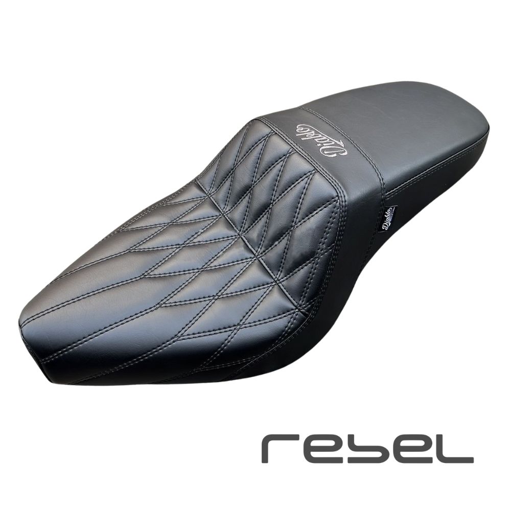 楽天市場】ホンダ レブル250/500交換用ロングシート RB0176/ Diabolus