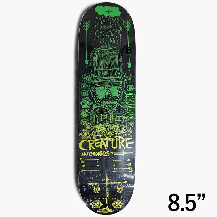 楽天市場】【スケボー デッキ 8.0 8.5】CREATURE MAGIC HANDS