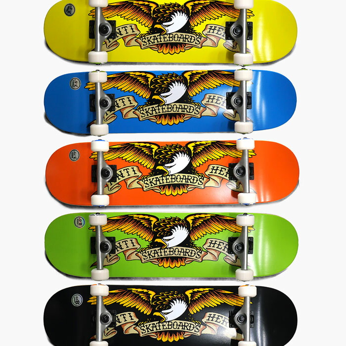 楽天市場】【スケボー コンプリート 7.3 7.5 7.75 8.25 8】ANTIHERO
