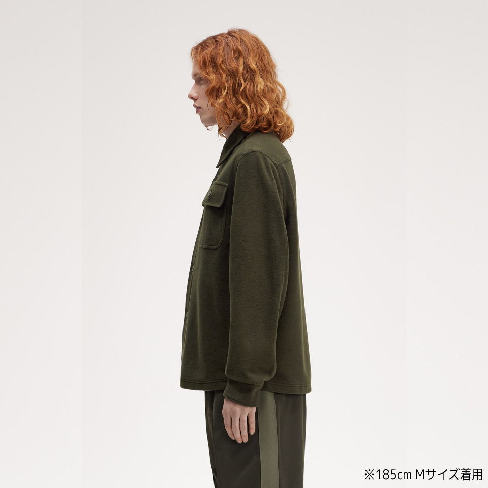 楽天市場】フレッドペリー FRED PERRY フリース オーバーシャツ Fleece