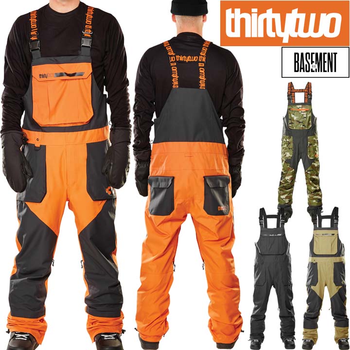 楽天市場】22-23 THIRTYTWO サーティーツー BASEMENT BIB ベースメント