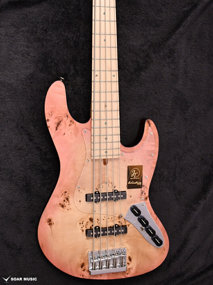 楽天市場】Bacchus WL5-BP-AC/M バッカス JTシリーズ 5弦 アクティブ