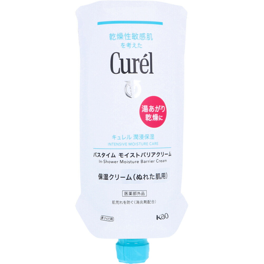 楽天市場】キュレル バスタイム モイストバリアクリーム つけかえ用