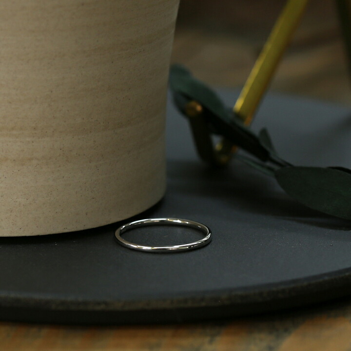 楽天市場】【Nude Ring / middy】 K10/K18/Pt900 シンリング 細身 指輪