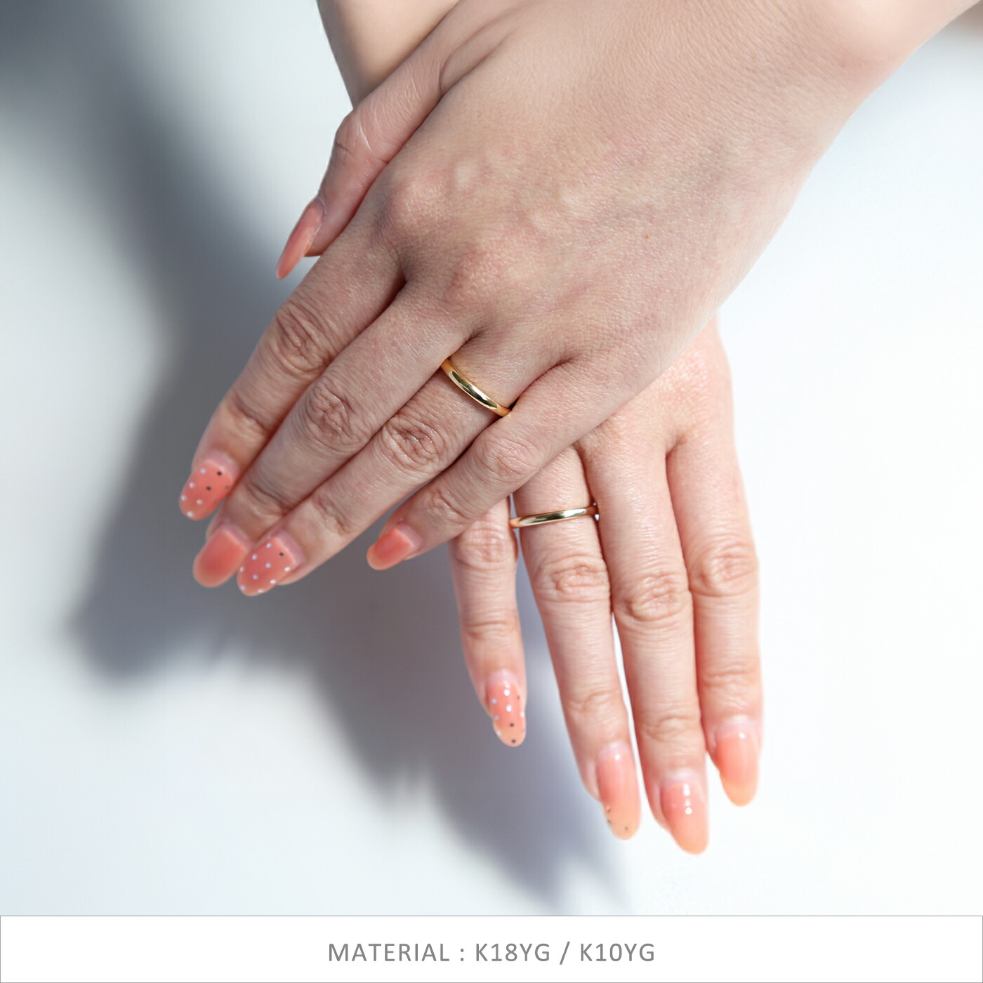 楽天市場】【Kette Ring / Oval】 K10/K18/Pt900 チェーン モチーフ 地