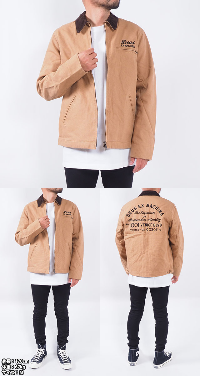 楽天市場】デウスエクスマキナ ワークジャケット ダックジャケット
