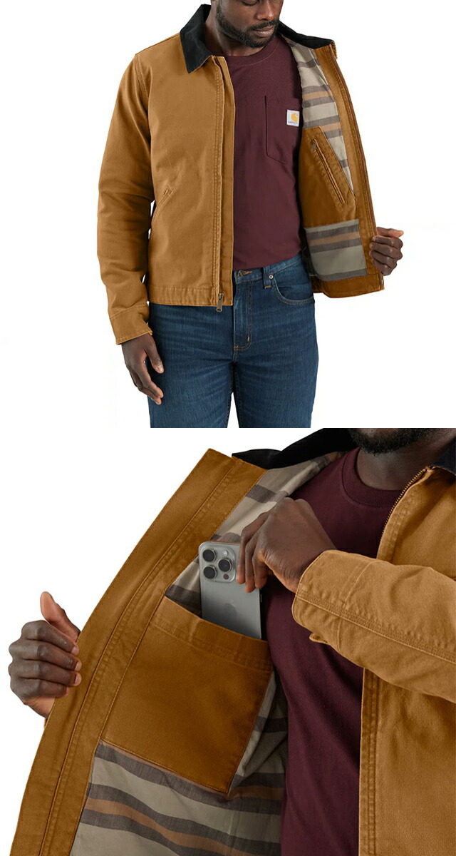 楽天市場】カーハート デトロイト ジャケット Carhartt Rugged relaxed