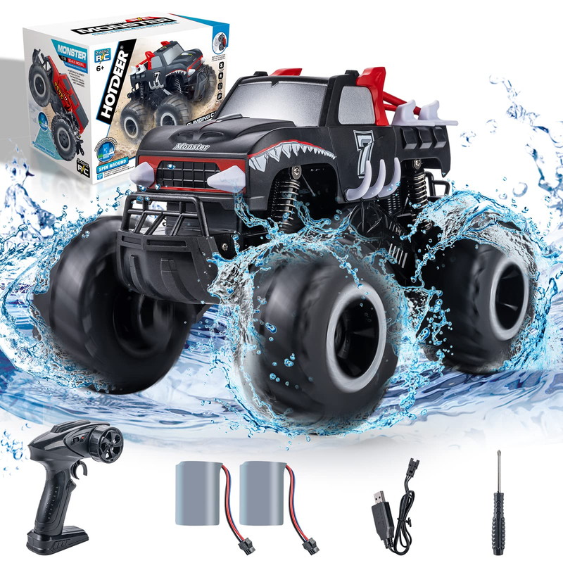 楽天市場】ラジコン オフロード カー ラジコンカー 水陸両用 4wd 大型