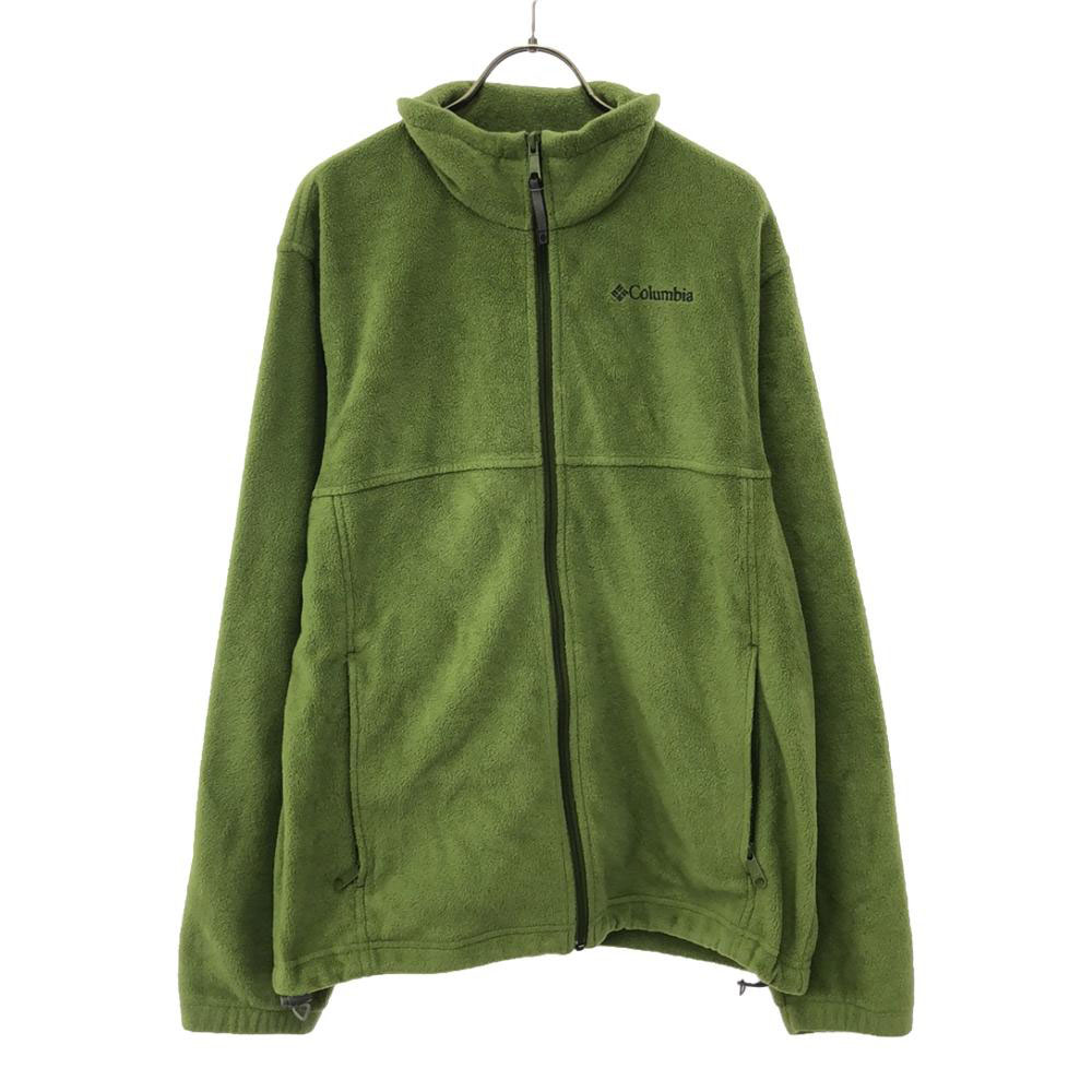 楽天市場】古着 Columbia コロンビア ロゴ刺_ スタンドカラー フリース