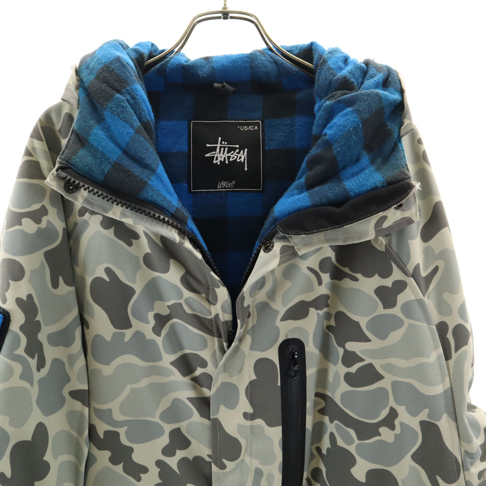 楽天市場】古着 STUSSY ステューシー カモフラ柄 サーモライト
