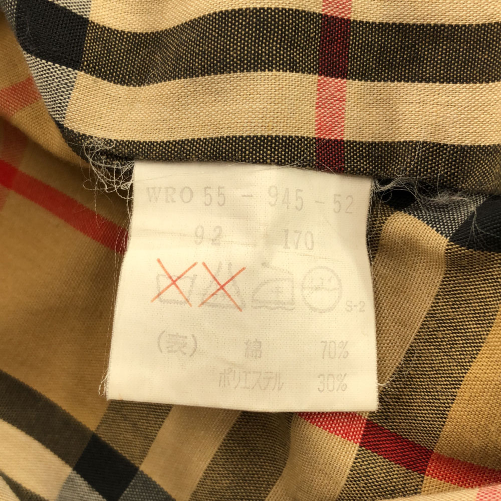 楽天市場】古着 Burberrys バーバリーズ 90s オールド トレンチコート