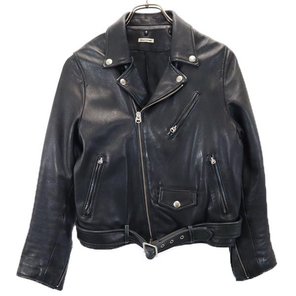 楽天市場】フリークスストア ダブルライダースジャケット M ブラック