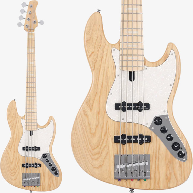 楽天市場】Sire Marcus Miller V7 ASH REISSUE 5-String (Natural