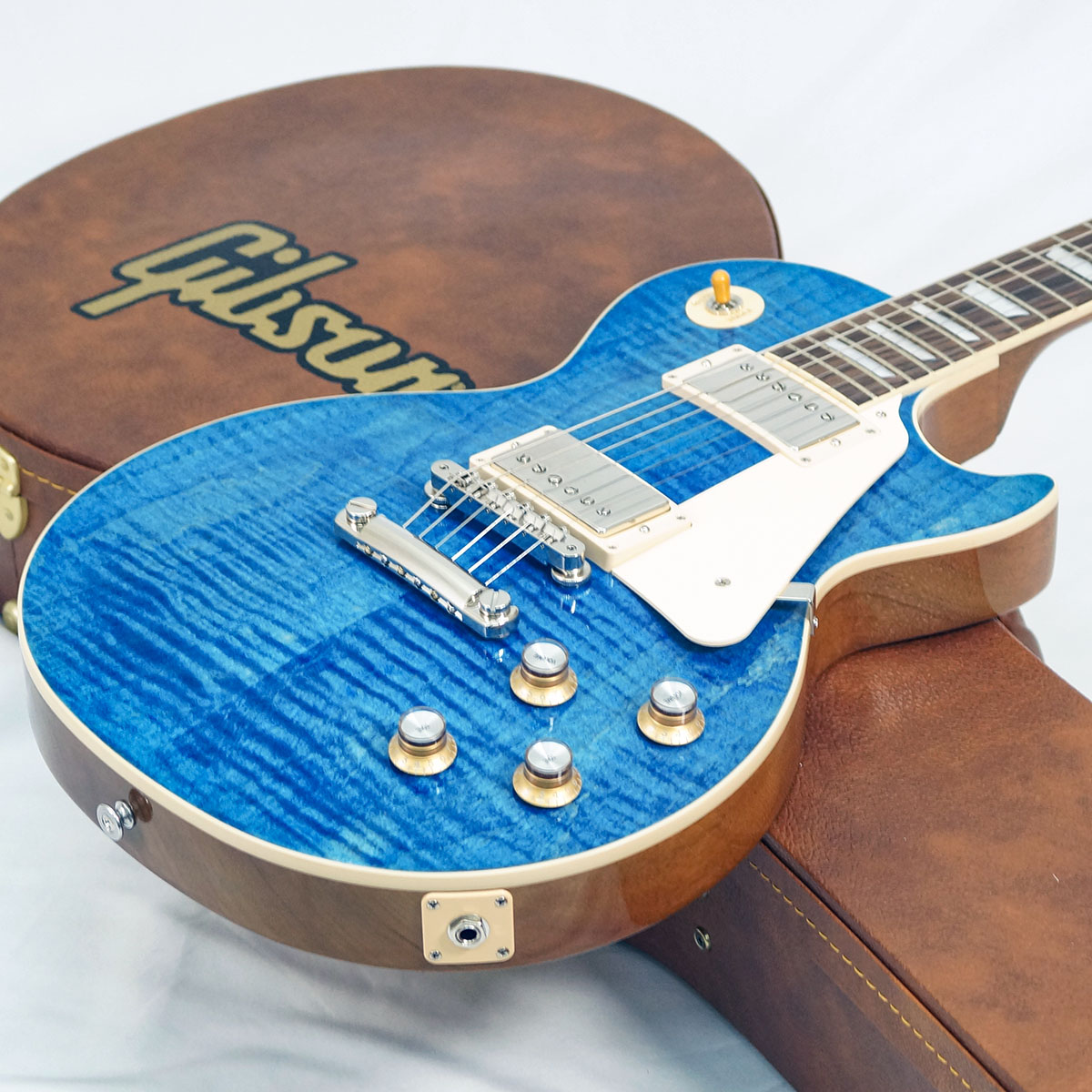 楽天市場】Gibson Les Paul Standard 60s Figured Top (Ocean Blue