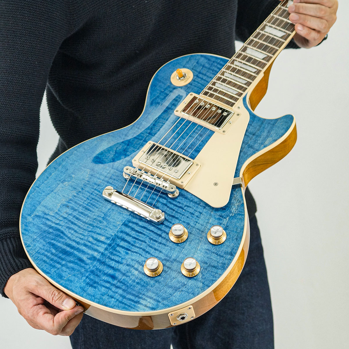 楽天市場】Gibson Les Paul Standard 60s Figured Top (Ocean Blue