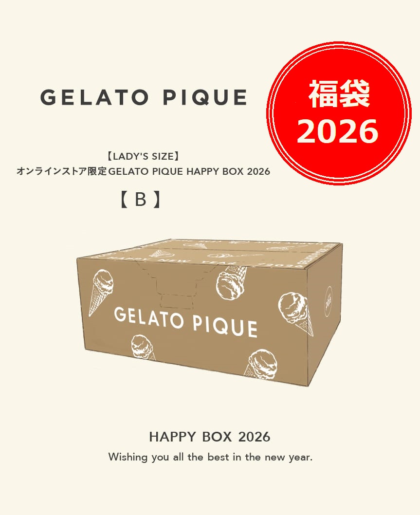 新品】【即納】【LADY'S SIZE】オンラインストア限定 GELATO PIQUE