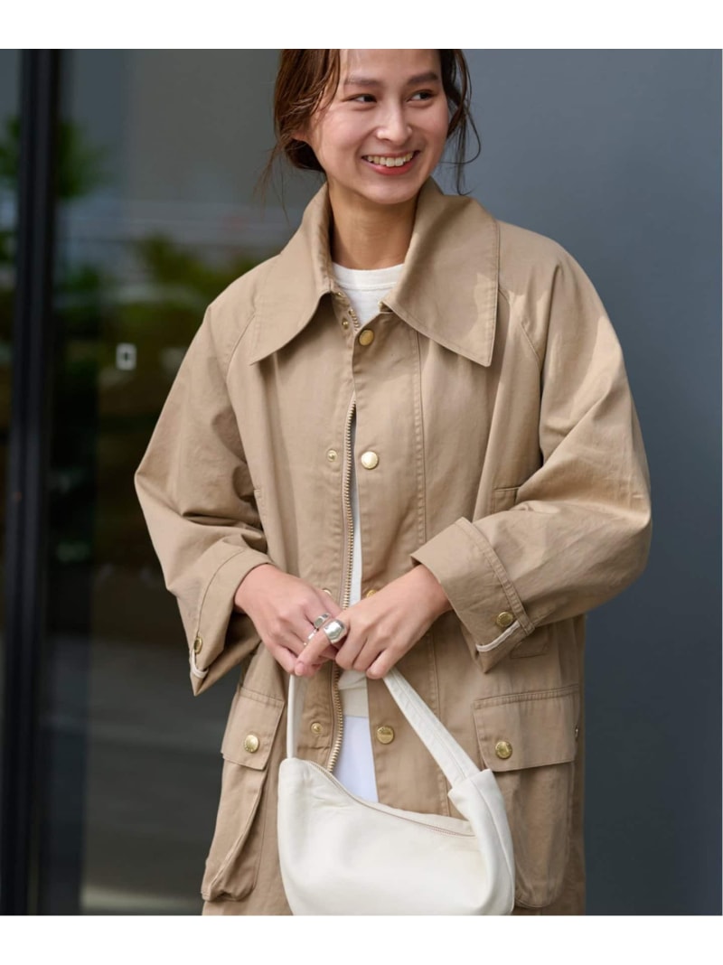 楽天市場】【BARBOUR/バブアー】別注OVER SIZE BEAUFORT BIG COLLAR